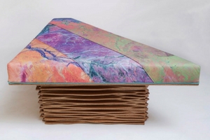 Data Lounge artwork created by artist Jane James as part of 2015 Artist in Residence Science residency in collaboration with scientists in the Remote Sensing Centre, Science Division