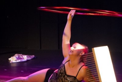 KooKoo hula hoopin by Sarah Houbolt