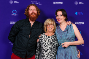 Photo (l-r) Doug Palmer, Lynn Thorpe and Ash Kerley. Photo courtesy of QMusic