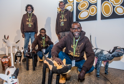 Opening night is Blueclick Photography courtesy of Cairns Indigenous Art Fair