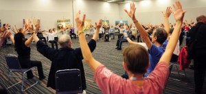 Group of people dancing