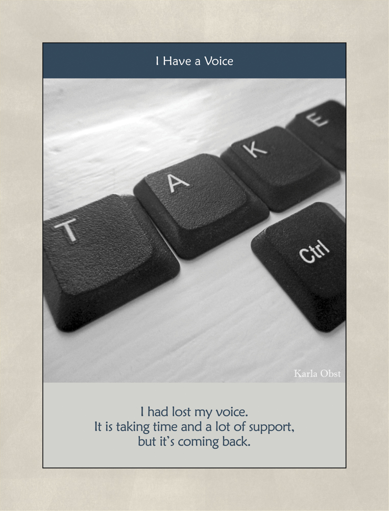 Image of keyboard with words keys spelling TAKE Ctrl 