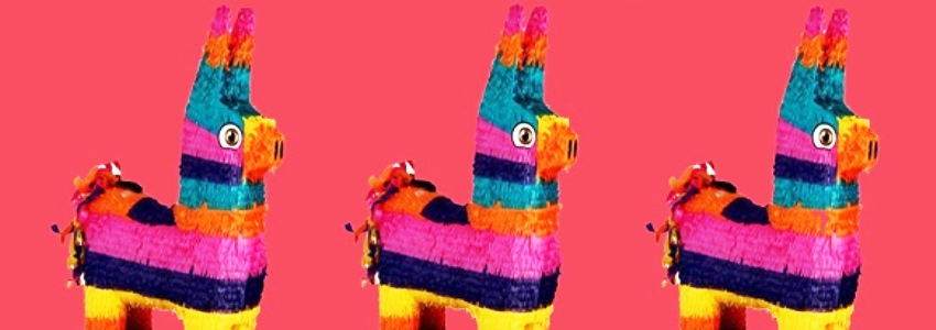 Three pinatas