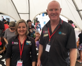 Janelle Insley and Tony Coonan